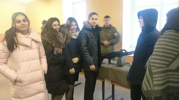 Экскурсия в военную часть